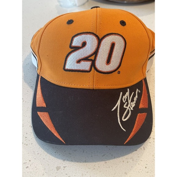 Tony‎ Stewart #20 Joe Gibbs Racing Hat Adjustable 100% Cotton Winners Circle - Picture 1 of 8
